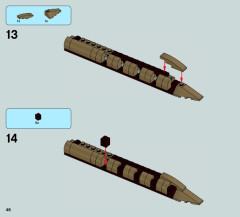 LEGO 75086 instructions page 46 – build guide