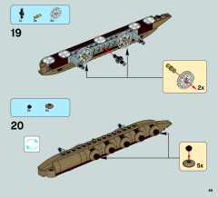LEGO 75086 instructions page 49 – build guide