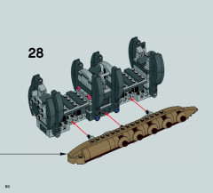 LEGO 75086 instructions page 50 – build guide