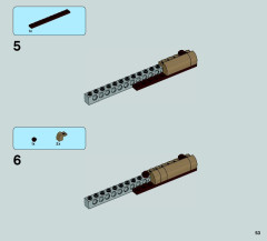 LEGO 75086 instructions page 53 – build guide