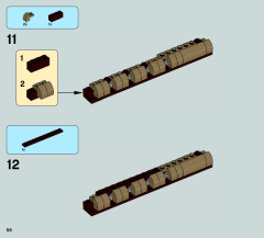 LEGO 75086 instructions page 56 – build guide