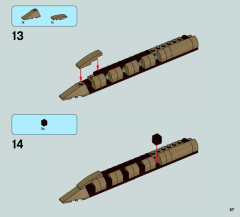 LEGO 75086 instructions page 57 – build guide