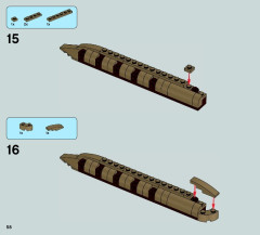 LEGO 75086 instructions page 58 – build guide