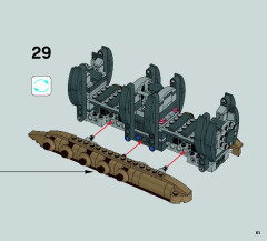 LEGO 75086 instructions page 61 – build guide