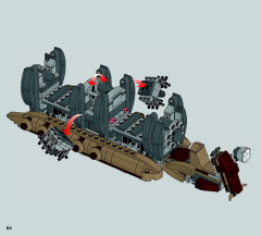 LEGO 75086 instructions page 64 – build guide