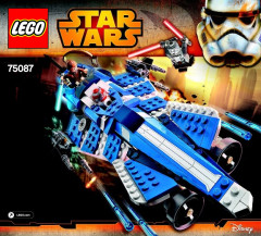 LEGO 75087 instructions page 1 – build guide