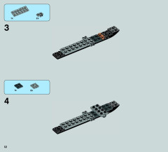 LEGO 75087 instructions page 12 – build guide