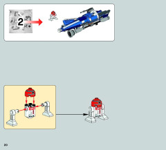 LEGO 75087 instructions page 20 – build guide