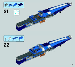 LEGO 75087 instructions page 21 – build guide
