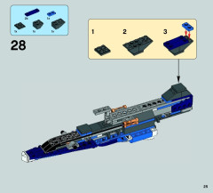 LEGO 75087 instructions page 25 – build guide