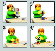 LEGO 75087 instructions page 3 – build guide