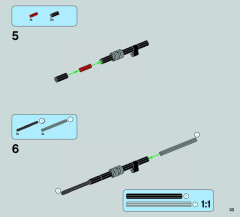 LEGO 75087 instructions page 33 – build guide