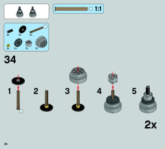 LEGO 75087 instructions page 36 – build guide