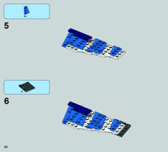 LEGO 75087 instructions page 40 – build guide