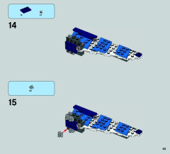 LEGO 75087 instructions page 45 – build guide