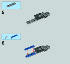 LEGO 75087 instructions page 6 – build guide