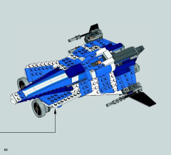 LEGO 75087 instructions page 62 – build guide