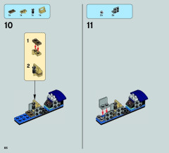 LEGO 75087 instructions page 66 – build guide