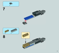 LEGO 75087 instructions page 7 – build guide
