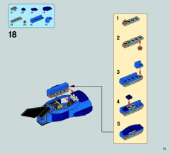 LEGO 75087 instructions page 71 – build guide