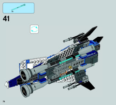 LEGO 75087 instructions page 74 – build guide