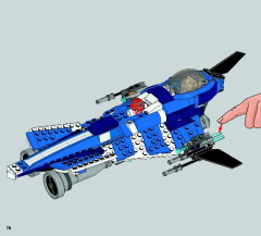 LEGO 75087 instructions page 76 – build guide