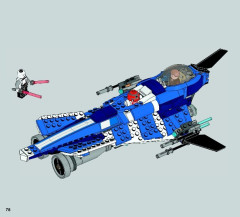 LEGO 75087 instructions page 78 – build guide