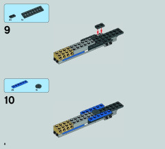 LEGO 75087 instructions page 8 – build guide