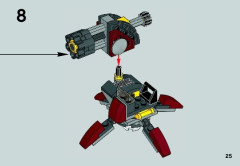 LEGO 75088 instructions page 25 – build guide