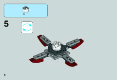 LEGO 75088 instructions page 8 – build guide