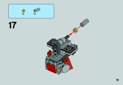 LEGO 75089 instructions page 19 – build guide