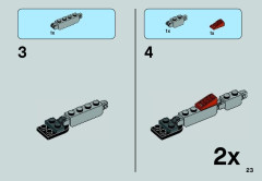LEGO 75089 instructions page 23 – build guide