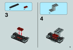 LEGO 75089 instructions page 5 – build guide