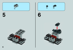 LEGO 75089 instructions page 6 – build guide