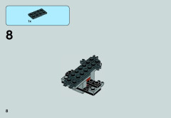 LEGO 75089 instructions page 8 – build guide