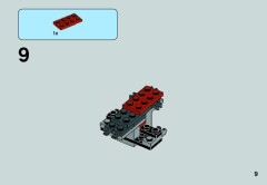 LEGO 75089 instructions page 9 – build guide