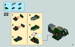 LEGO 75090 instructions page 15 – build guide