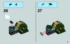 LEGO 75090 instructions page 19 – build guide