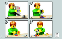 LEGO 75090 instructions page 2 – build guide