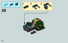 LEGO 75090 instructions page 20 – build guide