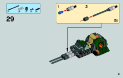 LEGO 75090 instructions page 21 – build guide
