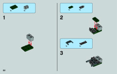 LEGO 75090 instructions page 22 – build guide