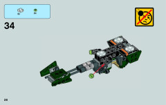 LEGO 75090 instructions page 28 – build guide