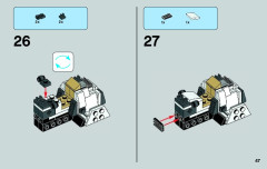 LEGO 75090 instructions page 47 – build guide