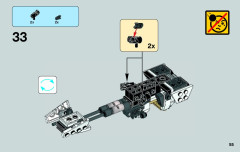 LEGO 75090 instructions page 55 – build guide