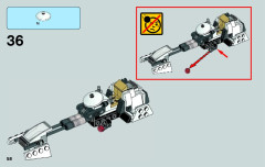 LEGO 75090 instructions page 58 – build guide