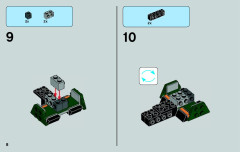 LEGO 75090 instructions page 8 – build guide