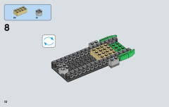 LEGO 75091 instructions page 12 – build guide