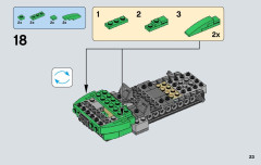 LEGO 75091 instructions page 23 – build guide