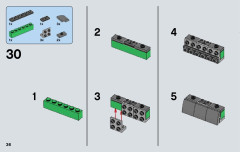 LEGO 75091 instructions page 36 – build guide